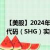 【美股】2024年08月09日上市公司名称（新韩金融）股票代码（SHG）实时行情