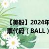 【美股】2024年08月14日上市公司名称（Ball Corp.）股票代码（BALL）实时行情