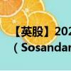 【英股】2024年08月12日代码（SOS）名称（Sosandar plc）最新数据