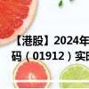 【港股】2024年08月19日上市公司名称（康特隆）股票代码（01912）实时行情