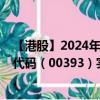 【港股】2024年08月21日上市公司名称（旭日企业）股票代码（00393）实时行情