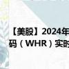 【美股】2024年09月06日上市公司名称（惠而浦）股票代码（WHR）实时行情