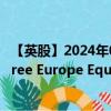 【英股】2024年09月13日代码（HEDF）名称（WisdomTree Europe Equity UCITS ETF EUR Acc）最新数据