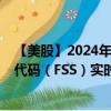 【美股】2024年09月16日上市公司名称（联邦信号）股票代码（FSS）实时行情