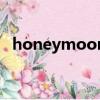 honeymoon翻译成中文（honeymoon）