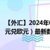 【外汇】2024年09月18日代码（BMDEUR）名称（百慕大元兑欧元）最新数据