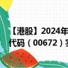 【港股】2024年09月19日上市公司名称（众安集团）股票代码（00672）实时行情