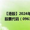 【港股】2024年09月19日上市公司名称（九方智投控股）股票代码（09636）实时行情