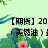 【期货】2024年09月26日代码（HO）名称（美燃油）最新实时数据