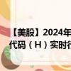 【美股】2024年09月28日上市公司名称（凯悦酒店）股票代码（H）实时行情