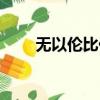 无以伦比伦是什么意思（无以伦比）