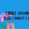 【港股】2024年09月30日上市公司名称（旅橙文化）股票代码（08627）实时行情