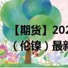 【期货】2024年10月03日代码（NID）名称（伦镍）最新实时数据