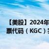 【美股】2024年10月05日上市公司名称（金罗斯黄金）股票代码（KGC）实时行情