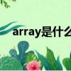 array是什么意思vb（array是什么意思）