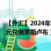 【外汇】2024年10月06日代码（SGDRUB）名称（新加坡元兑俄罗斯卢布）最新数据