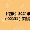 【港股】2024年10月15日上市公司名称（李宁）股票代码（02331）实时行情