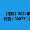 【港股】2024年10月15日上市公司名称（亚洲果业）股票代码（00073）实时行情