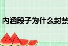 内涵段子为什么封禁（内涵段子为什么被封）