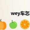 wey车怎么样口碑（wey车怎么样）